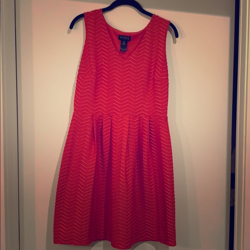 Orange Short Dress